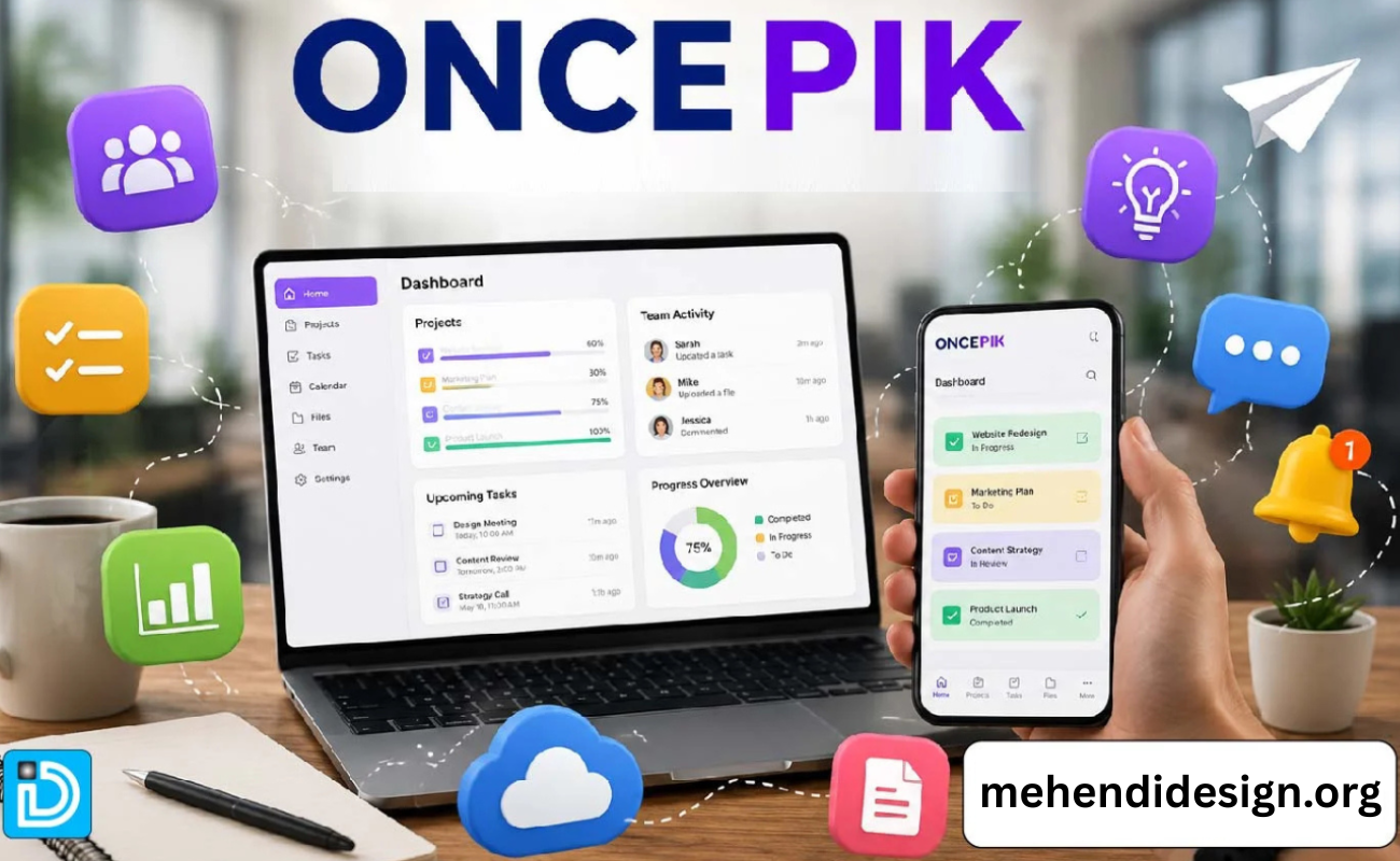Oncepik The All in One Productivity Platform for Modern Teams Image